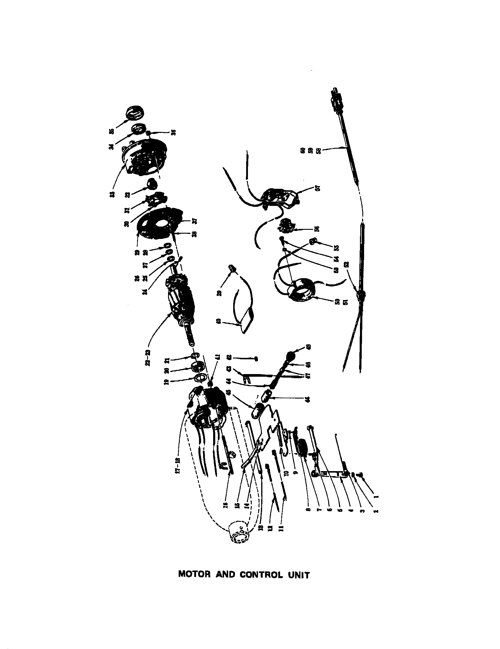 MOTOR AND CONTROL