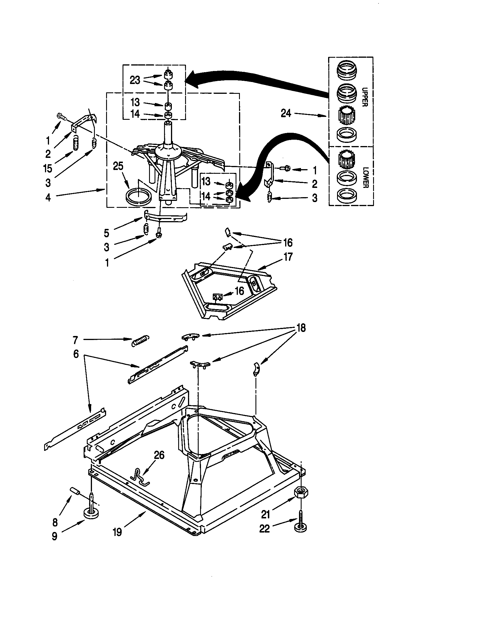 Machine base