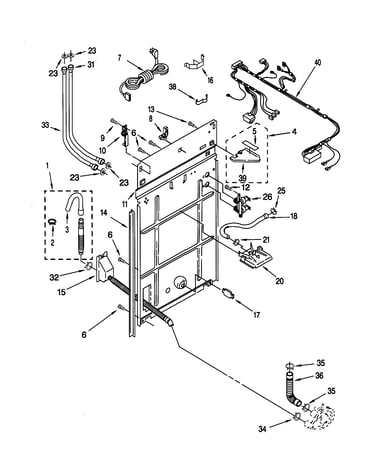 Rear panel