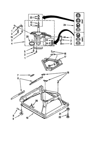 Machine base