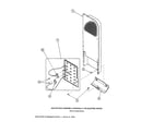 Amana LG8609LW-PLG8609L2 heater assembly (electric dryer) diagram