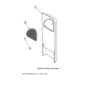 Amana LG8609LW-PLG8609L2 heater box assembly replacement diagram