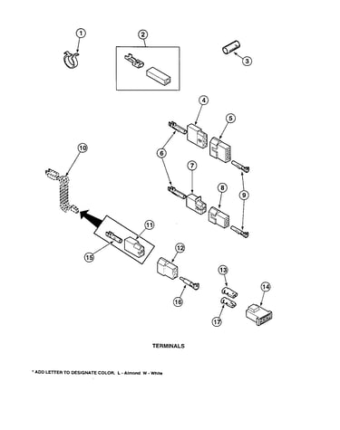 Pin terminals