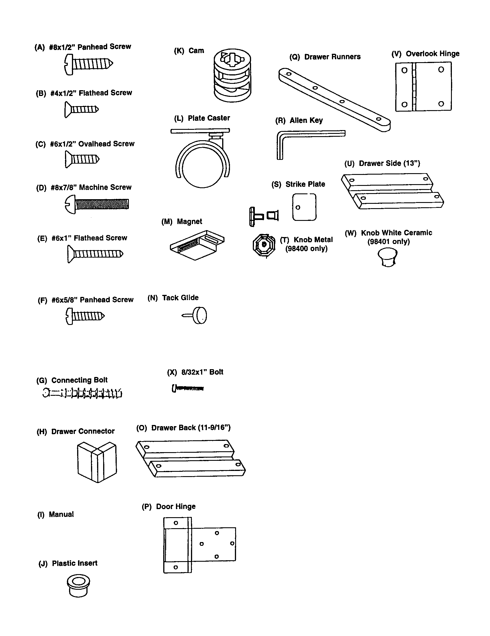 Hardware accessories