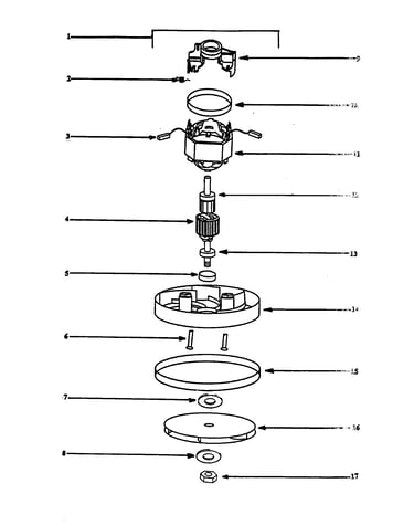 Motor assembly, complete
