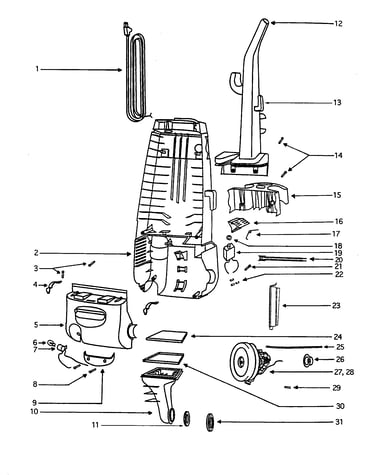 Motor cover assembly