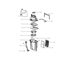 Eureka 4484BT cyclone assembly diagram