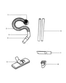 Hose assembly, complete