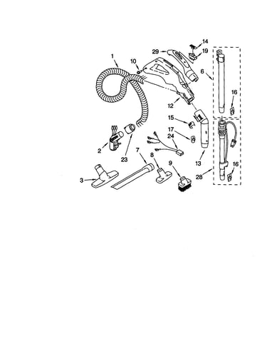 Hose and attachments