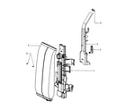 Eureka 7822ATS upper handle assembly diagram