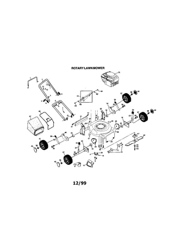 Rotary lawn mower