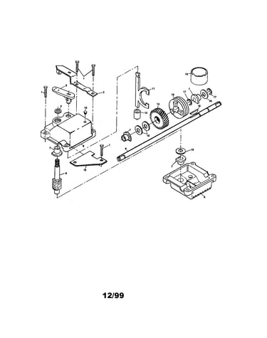 Gear case assembly