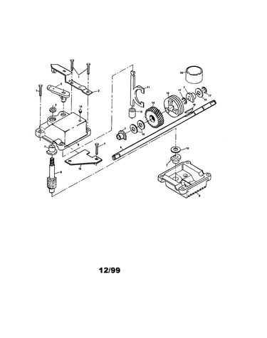 Gear case assembly