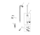 Kenmore 11638612892 hose and attachment diagram