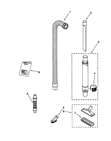 Hose and attachment