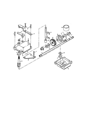 Gear case assembly