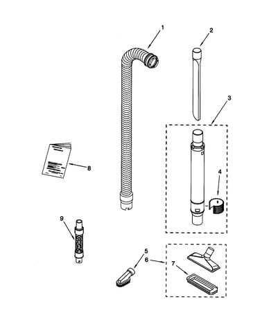 Hose and attachment