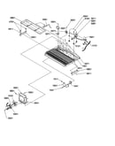 Machine compartment/muffler assy