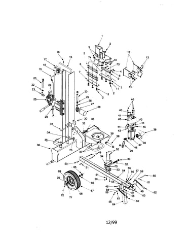 Log splitter