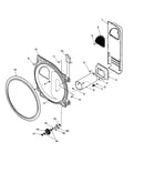 Rear bulkhead/rollers/air duct