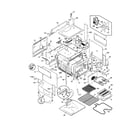 Frigidaire FCS388CEBF body diagram