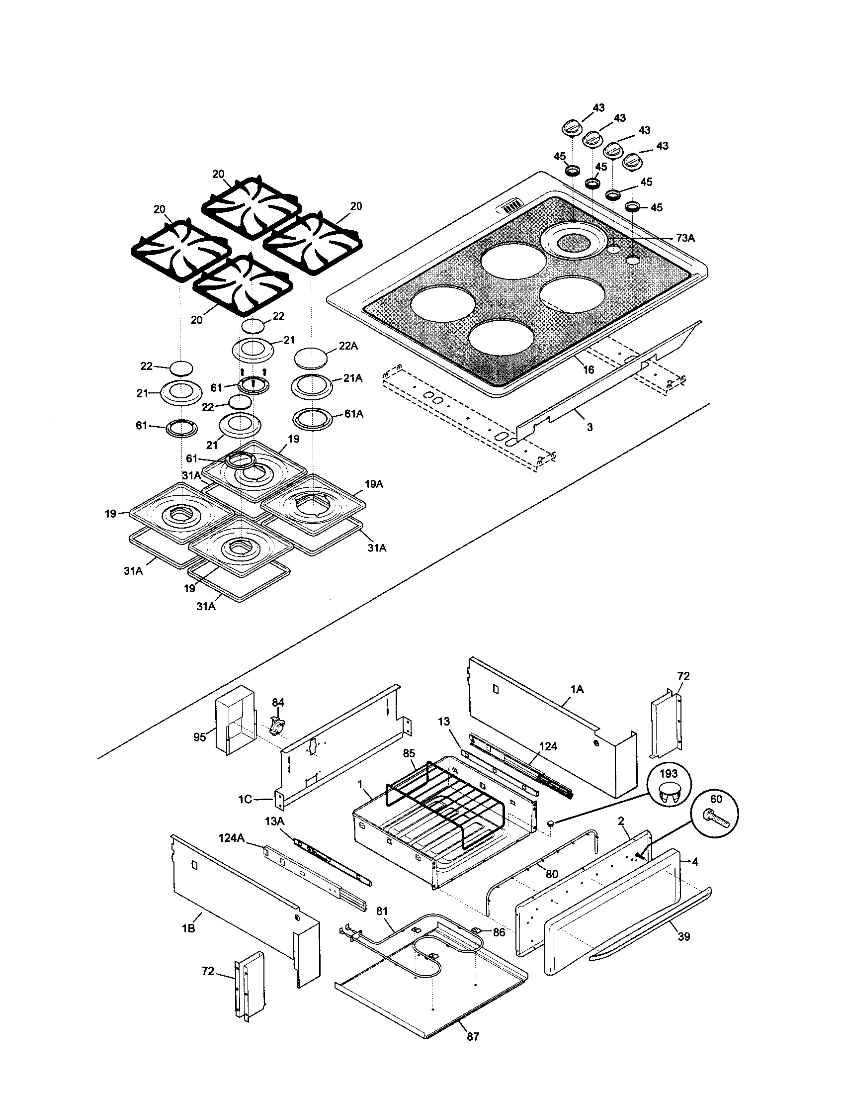 Top/drawer
