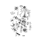 Craftsman 143003802 engine diagram