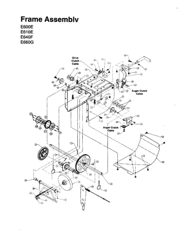 Frame (e600e/e610e/e640f/e660g)