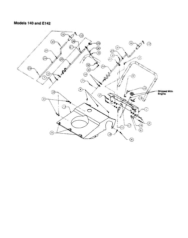 Crank assembly chute