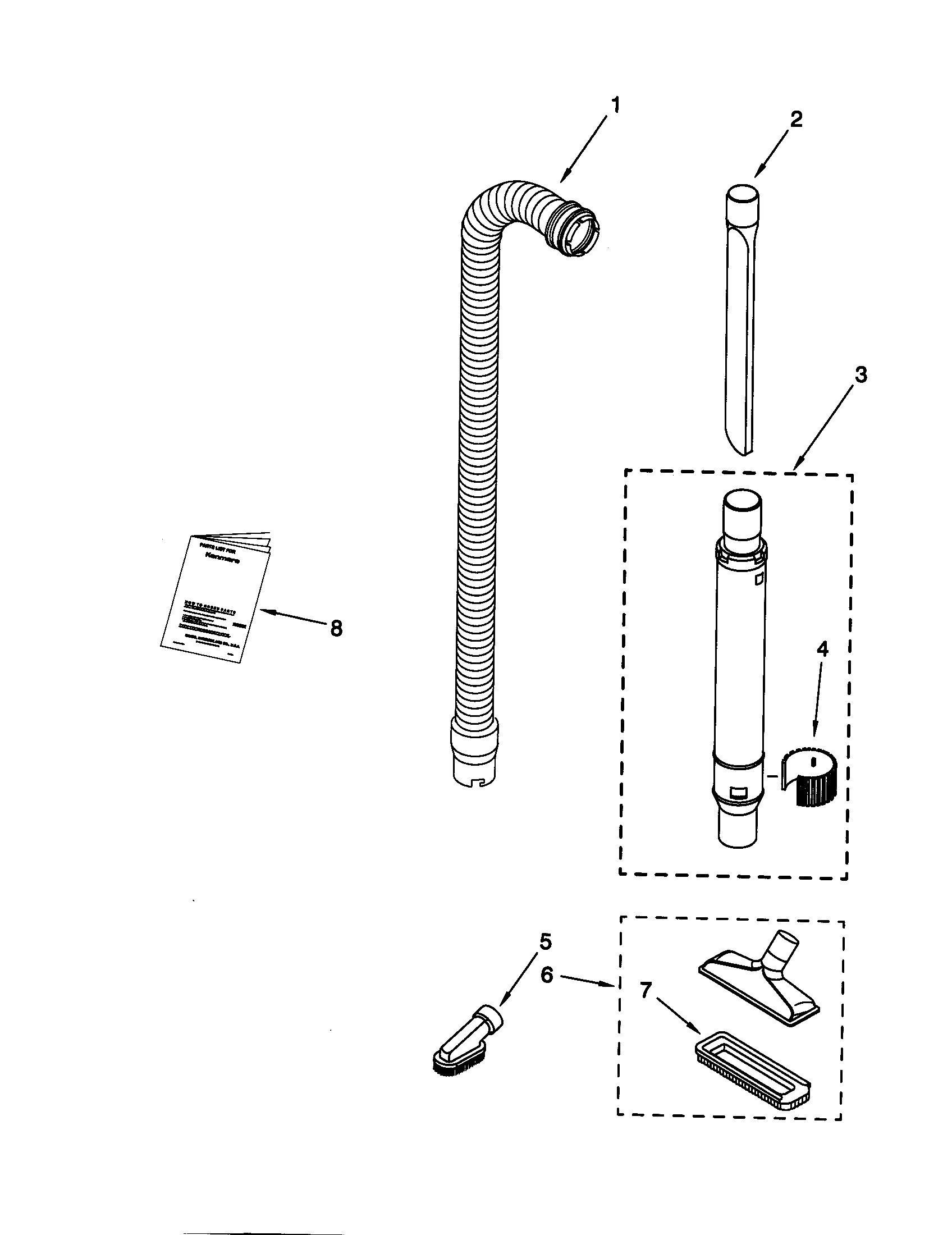 Hose and attachments