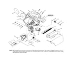 Craftsman 315212350 dust chute/motor diagram