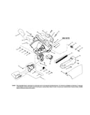 Dust chute/motor