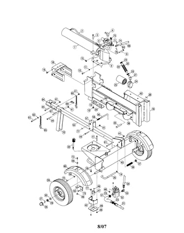 Log splitter