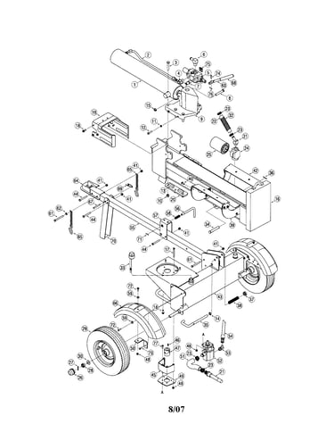 Log splitter