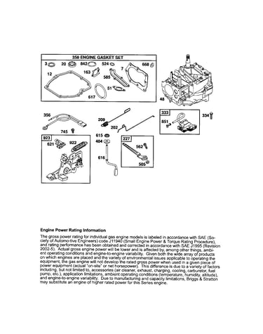 Short block/brake