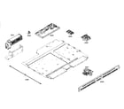 Bosch HBL3320UC/01 fan/door latch/control module diagram