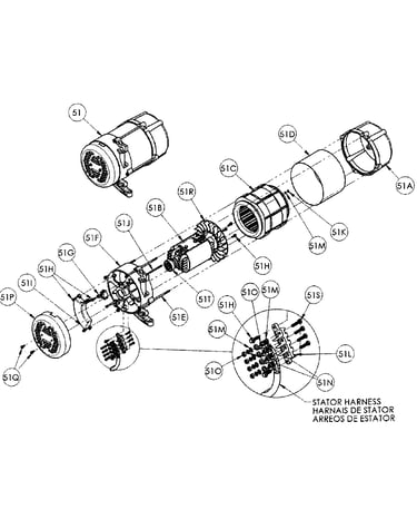 Motor assy