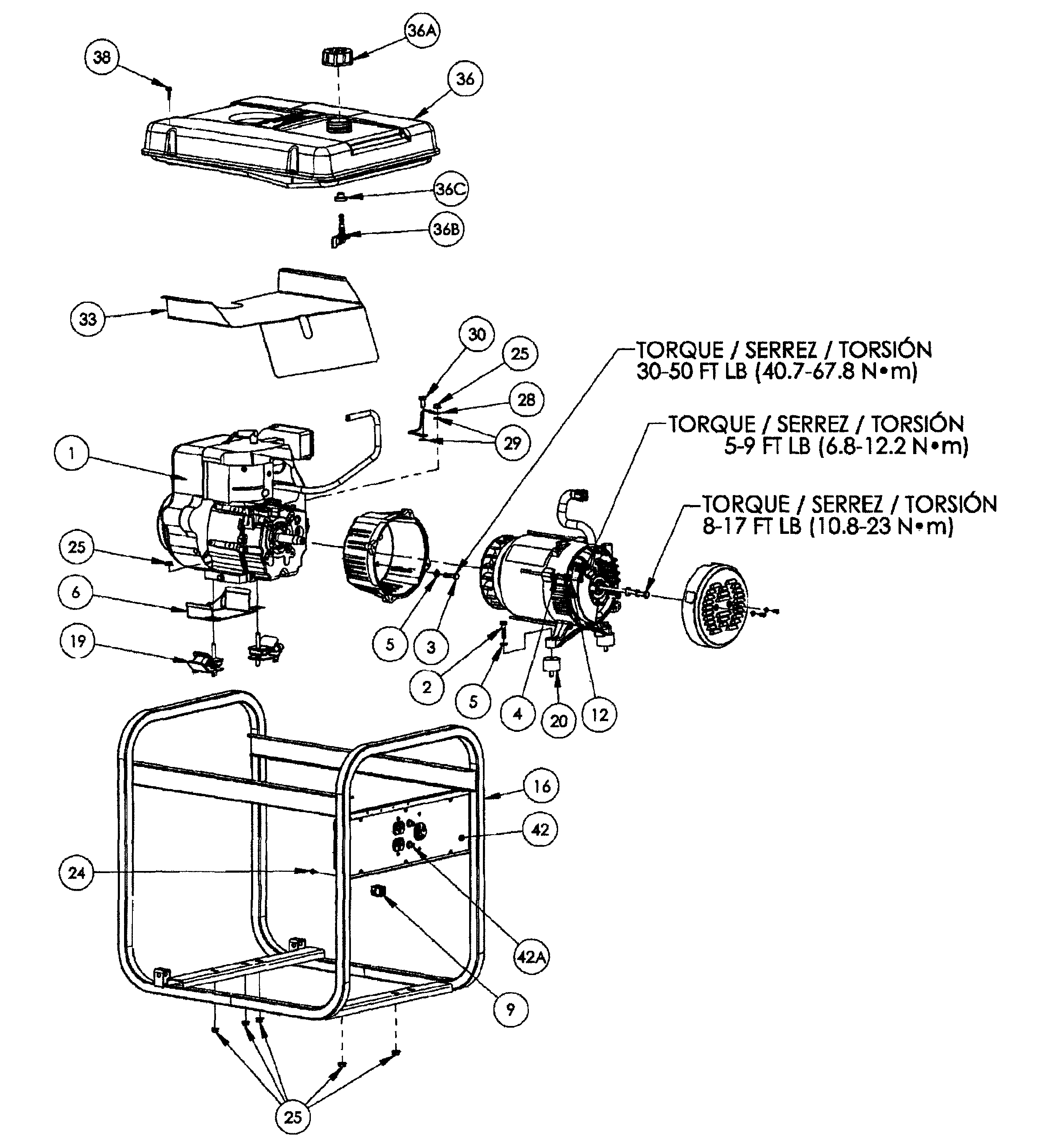 Frame assy