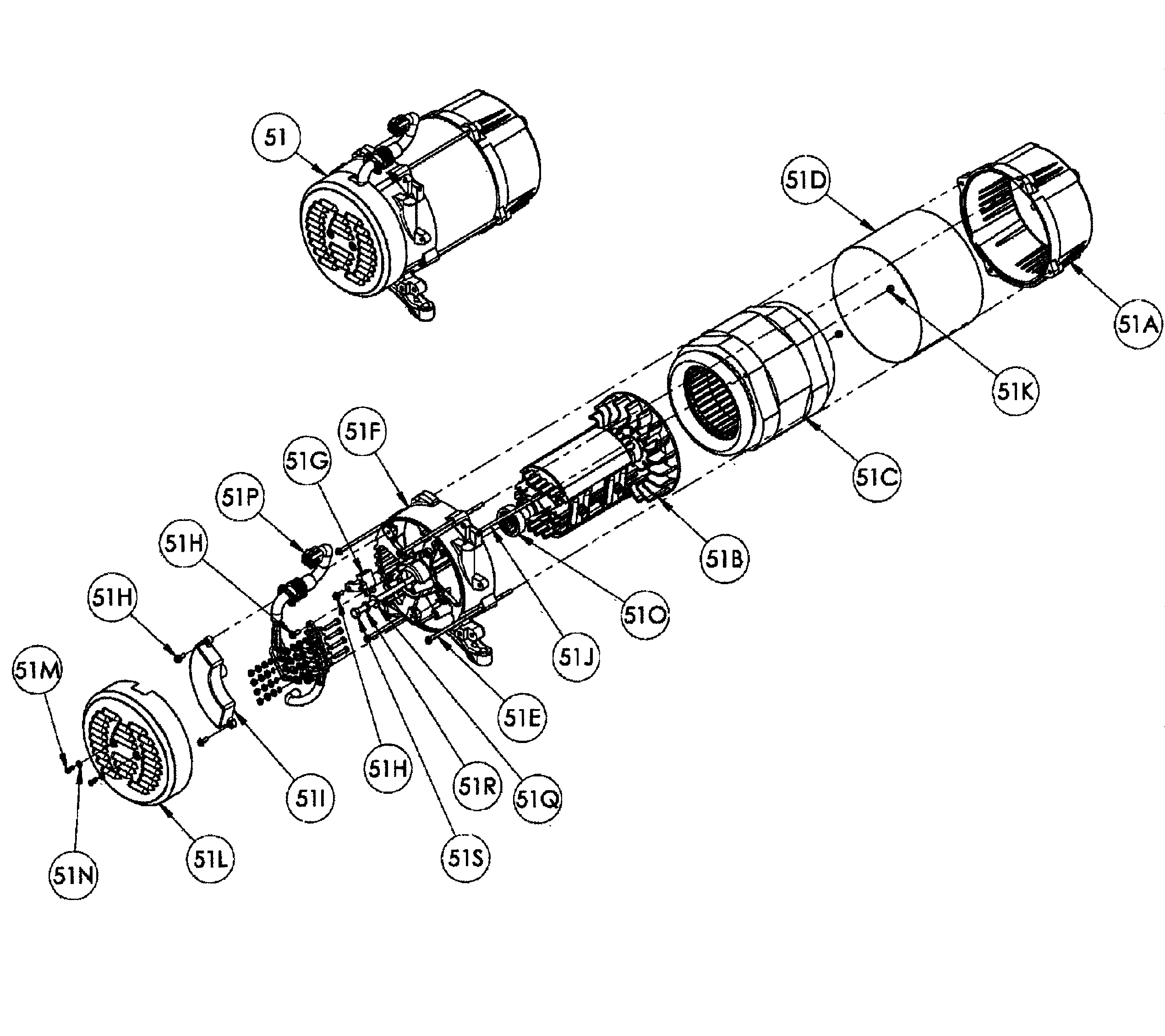 Motor assy