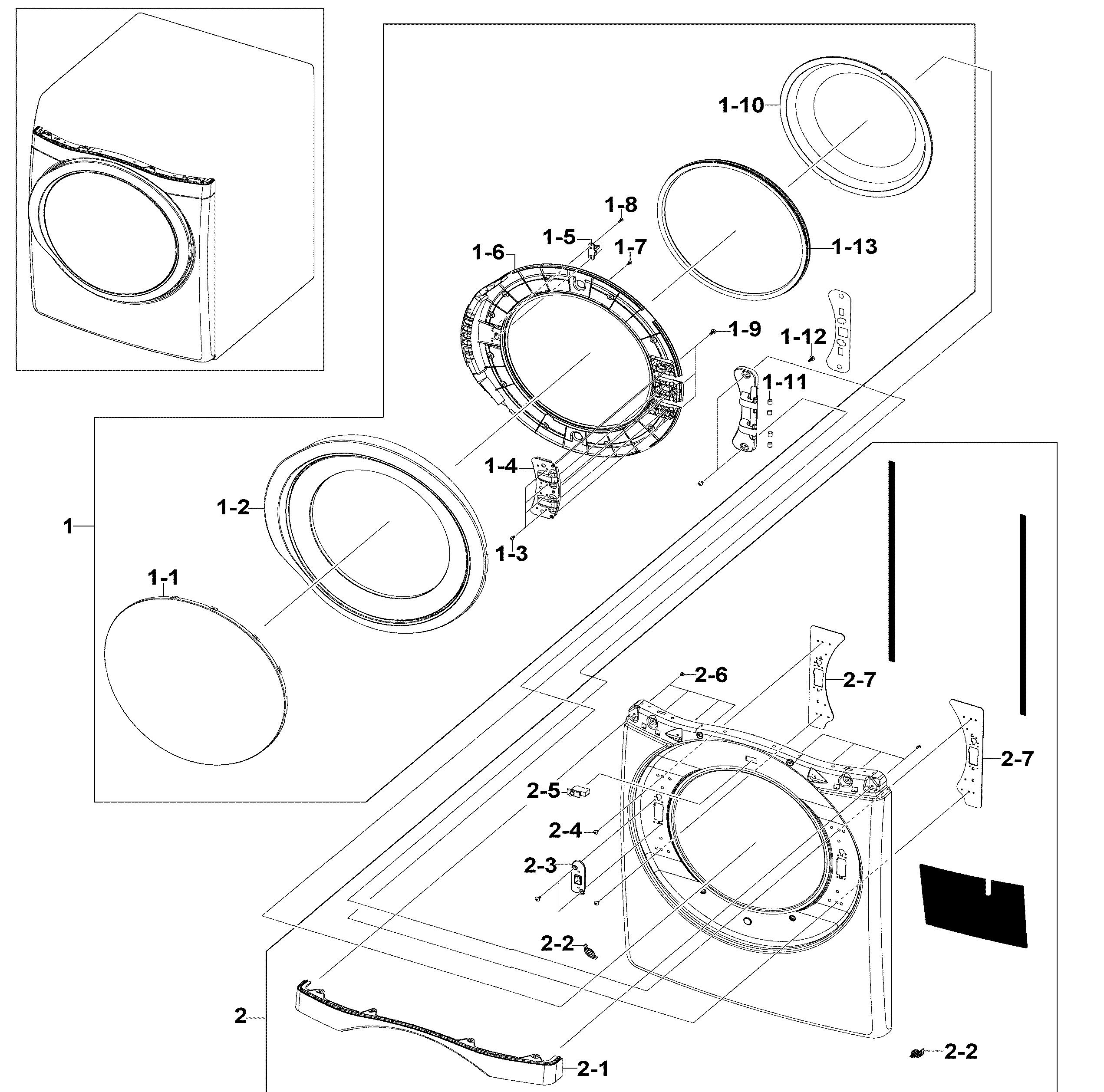 Front/door assy