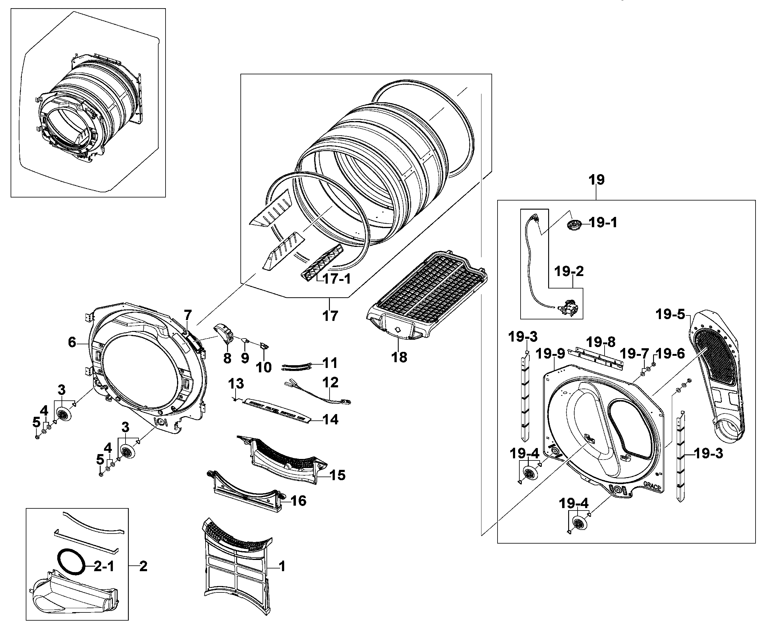 Drum assy