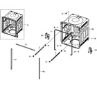 Samsung DW80F600UTS/AA-00 tub assy diagram