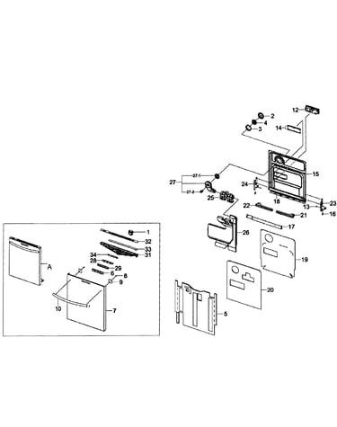 Door assy