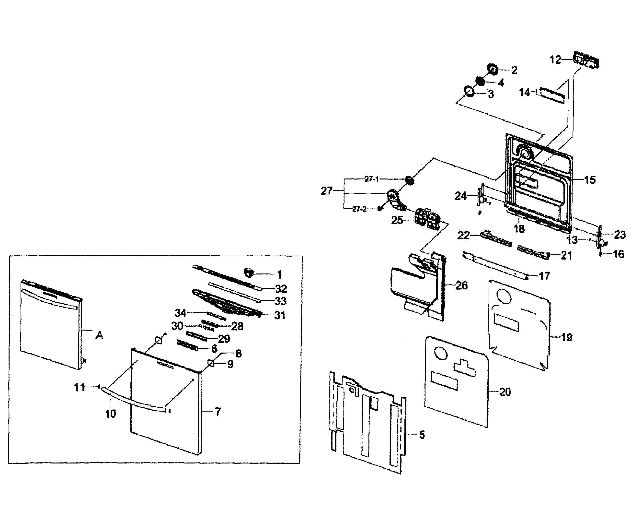 Door assy