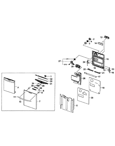 Door assy