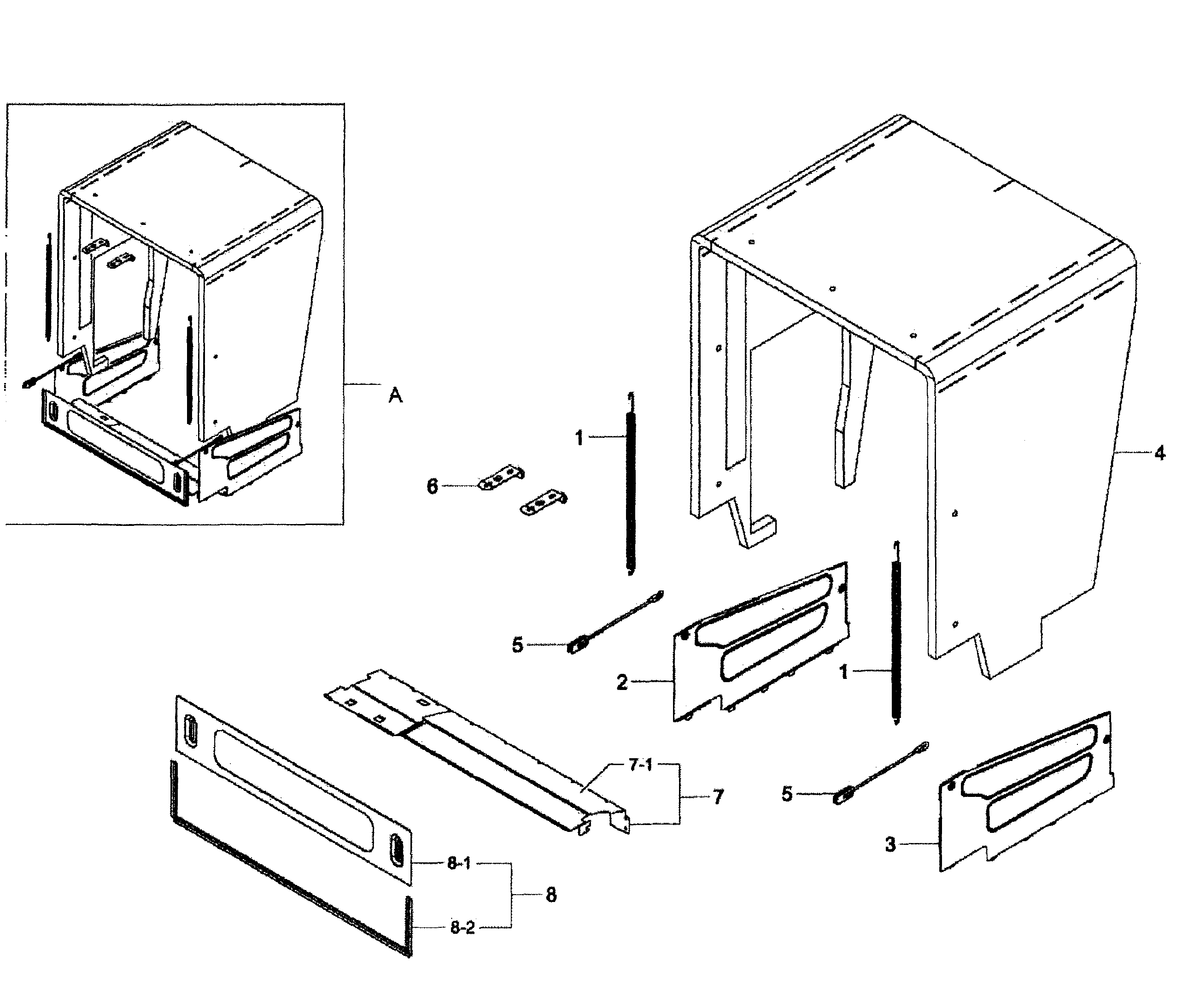 Case assy