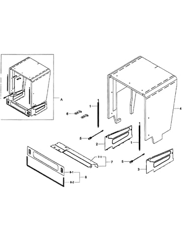 Case assy