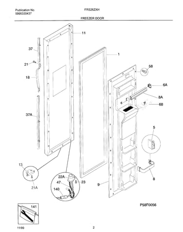 Frzr door