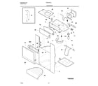 Frigidaire FRS20ZGJW2 ice dispenser diagram