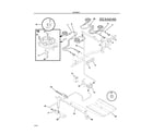 Frigidaire FGF326WGTH burner diagram